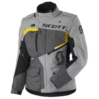 SCOTT W's Dualraid DP MXVII Damen-Motorradjacke - Grey-Yellow