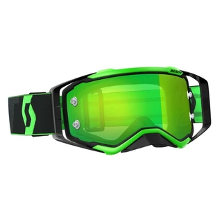 Motorcycle Goggles SCOTT Prospect MXVII - Black-Fluorescent Green-Green Chrome - Black-Fluorescent Green-Green Chrome