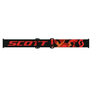 SCOTT Prospect MXVII Crossbrille - black-fluo red-orange chrome