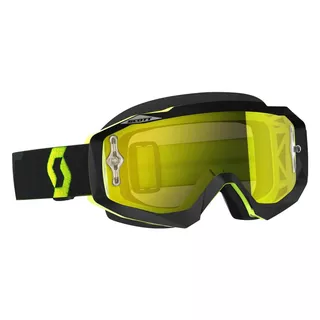 Moto brýle SCOTT Hustle MX CH MXVII - black-fluo pink-purple chrome