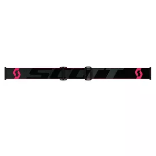 Moto okuliare SCOTT Hustle MX CH MXVII - black-fluo pink-purple chrome