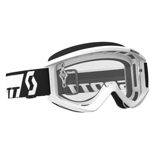 Motocross Goggles SCOTT Recoil Xi MXVII Clear - Blue-Fluorescent Pink - White