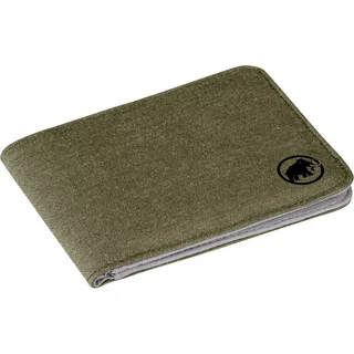 Sportovní peněženka MAMMUT Flap Wallet Mélange - Olive - Olive