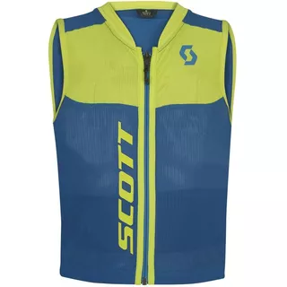 Detská vesta s chráničom chrbtice Scott Actifit Plus Jr - modrá/červená