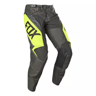 Motokrosové nohavice FOX 180 Revn Fluo Yellow MX21 - fluo žltá