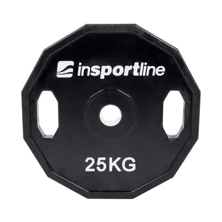 Gumirana utež inSPORTline Ruberton 25 kg