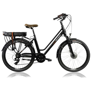 Miejski rower elektryczny Devron 26120 26" - 7.0 - Czarny