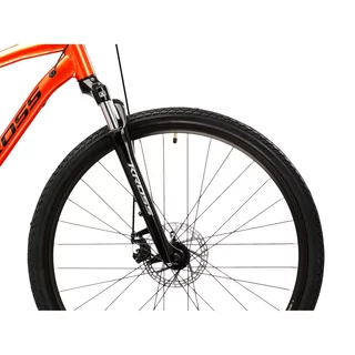 Pánské crossové kolo Kross EVADO 3.0 28" - model 2025 - oranžová/černá/lesk
