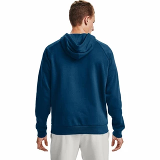 Men’s Hoodie Under Armour Rival Fleece Big Logo HD - Graphite Blue