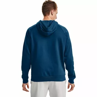 Men’s Hoodie Under Armour Rival Fleece Big Logo HD - Graphite Blue