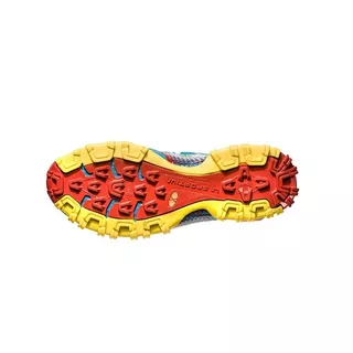 Pánske bežecké topánky La Sportiva Bushido Men - Tropical Blue/Cardinal Red