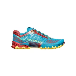 Pánske bežecké topánky La Sportiva Bushido Men - Tropical Blue/Cardinal Red, 43