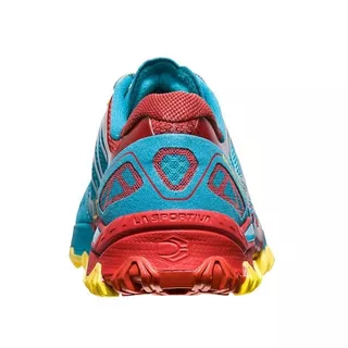 Pánské běžecké boty La Sportiva Bushido Men - Tropical Blue/Cardinal Red, 43