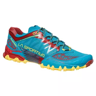 Pánské běžecké boty La Sportiva Bushido Men - 43 - Tropical Blue/Cardinal Red