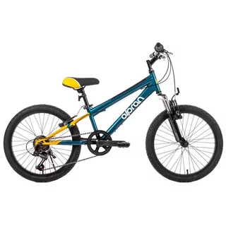 Odlehčené dětské kolo Olpran Agilis 20" - model 2026 • 125-145 cm • 12,4 kg - tmavě zelená/oranžová