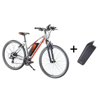 Women’s Cross E-Bike Devron 28162 with Replacement Battery 14.5Ah – 2018 - Silver