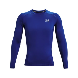 Men’s Compression T-Shirt Under Armour HG Armour Comp LS - Red - Royal