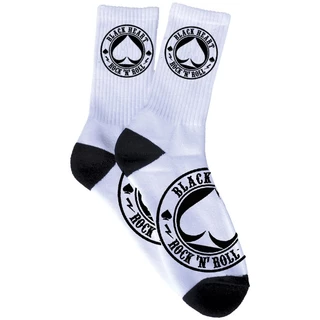Ponožky BLACK HEART Ace Of Spades Socks - bílá