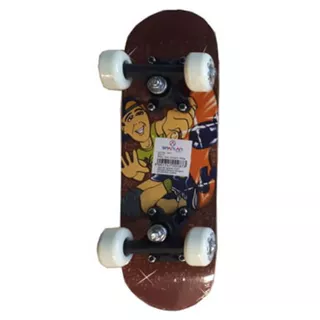 Deskorolka dziecięca Mini Board - Skateboy Brązowy