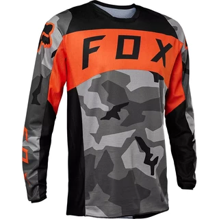 MX dres FOX 180 Bnkr Jersey Grey Camo