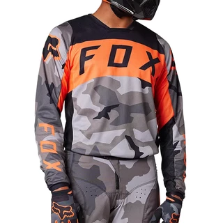 Motokrosový dres FOX 180 Bnkr Jersey Grey Camo