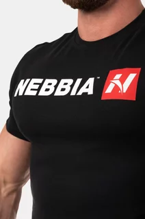 Nebbia Red "N" póló 292 - fekete