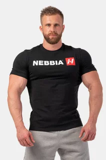 Nebbia Red "N" póló 292 - fekete