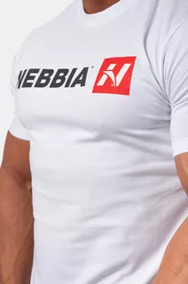 Nebbia Red "N" póló 292 - fehér