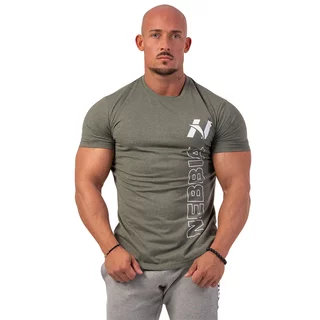 T-shirt męski koszulka Nebbia Vertical Logo 293