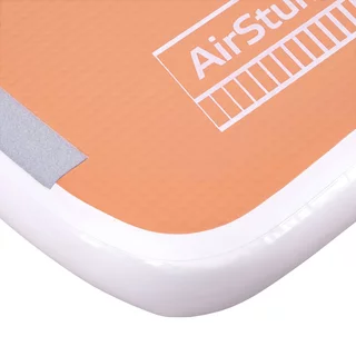 Airtrack inSPORTline Airstunt 400x100x10 cm mocha mousse s ruční pumpou