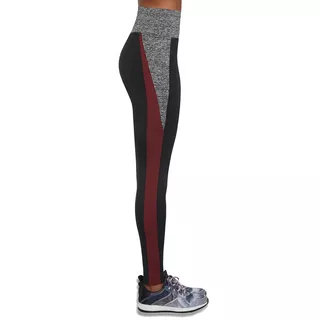 Női leggings BAS BLACK Extreme - fekete-szürke-piros