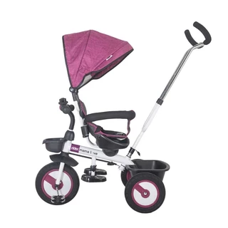 Three-Wheel Stroller/Tricycle with Tow Bar MamaLove Rider - Purple