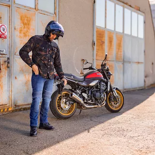 Men’s Motorcycle Jeans BOS Micas
