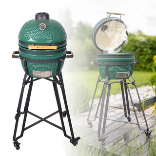 Ceramiczny grill ogrodowy inSPORTline kamado Pasionato 16"