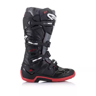 Motorcycle Boots Alpinestars Tech 7 Black/Gray/Red 2022