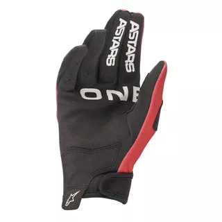 Motorcycle Gloves Alpinestars Radar Matte Red/Neon Blue 2022 - Matte Red/Neon Blue