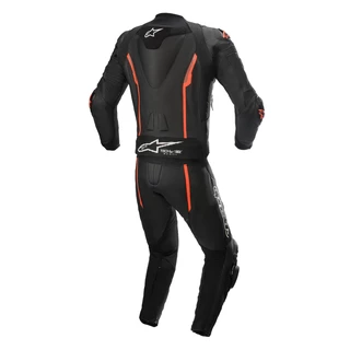 Two-Piece Motorcycle Leather Suit Alpinestars Missile 2 Black/Fluo Red - Black/Fluo Red