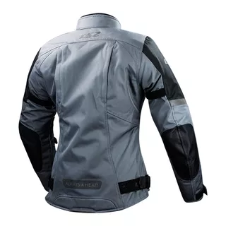 Women’s Motorcycle Jacket LS2 Serra EVO Lady Grey