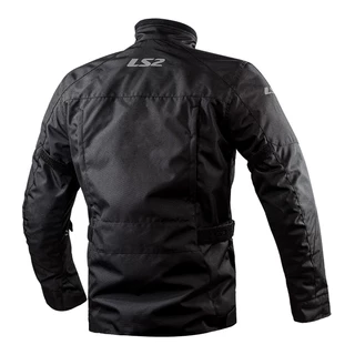 Men’s Motorcycle Jacket LS2 Metropolis Black - Black