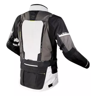 Pánska moto bunda LS2 Norway Black Grey Yellow - čierna/šedá/žltá