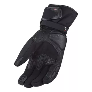 Pánske moto rukavice LS2 Frost Black