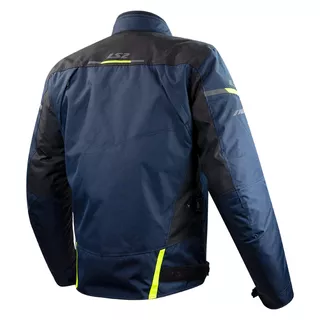 Pánska moto bunda LS2 Endurance Blue Black H-V Yellow