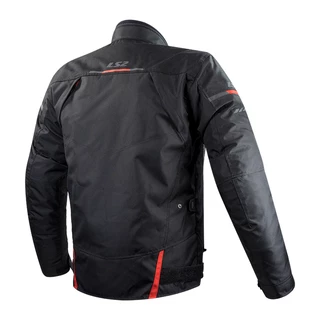 Men’s Motorcycle Jacket LS2 Endurance Black Red - Black/Red