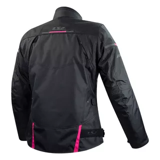 Dámska moto bunda LS2 Endurance Black Pink - čierno-ružová