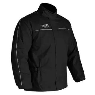 Waterproof Motorcycle Over Jacket Oxford Rain Seal - Black