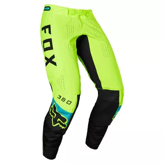 Motokrosové kalhoty FOX 360 Dier Fluo Yellow MX22