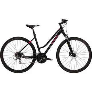 Women’s Cross Bike Kross Evado 4.0 28” – 2023 - Black/Raspberry