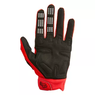 Motokrosové rukavice FOX Dirtpaw Ce Fluo Red MX22 - fluo červená