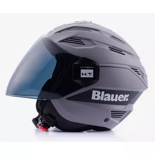 Moto prilba Blauer Brat Grey - šedá