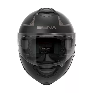 Moto přilba SENA Impulse s integrovaným Mesh headsetem Matt Black - matně černá